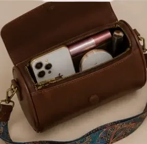 Women's PU Leather Sling Bag – Stylish Crossbody Shoulder Bag for Daily Use, Travel & Casual Wear ( brown, OS )