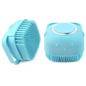 Silicone Bath Body Brush with Shampoo Dispenser Soft Scrubber ( default, Standard )
