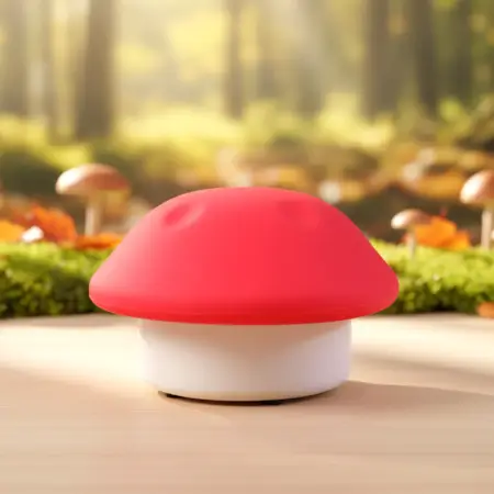 GdCetWP6xYeWNwa7h2DjK6ta4RqlcflMXIfXuHJG.webp Mushroom Shaped LED Night Light – Soft Glow Decorative Lamp for Bedroom, Kids Room & Bedside ( red, OS )