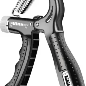 Hand Grip Strengthener with Counter – Adjustable Resistance Wrist & Forearm Exerciser for Gym, Home Workout & Fitness ( black, OS )