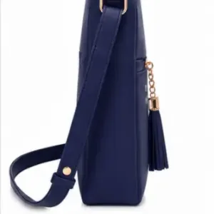 Women's Printed PU Leather Sling Bag | Stylish Crossbody Shoulder Bag for Daily Use ( blue, OS )