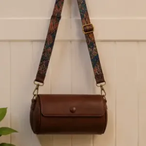 Women's PU Leather Sling Bag – Stylish Crossbody Shoulder Bag for Daily Use, Travel & Casual Wear ( brown, OS )