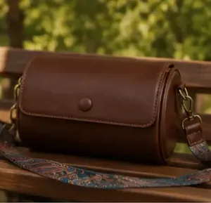 Women's PU Leather Sling Bag – Stylish Crossbody Shoulder Bag for Daily Use, Travel & Casual Wear ( brown, OS )