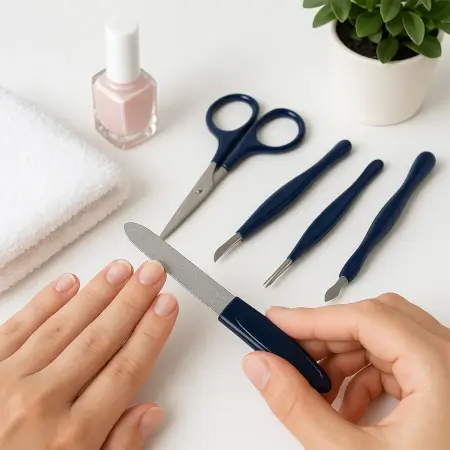 bP8RW7kcrBzWAdtIeQgJaBDemLwpr5ru8irjlKS6.webp Manicure & Pedicure Grooming Kit – 6-Piece Nail Care Set with Nail Cutter, Nail File, Cuticle Tools & Scissors ( default, OS )