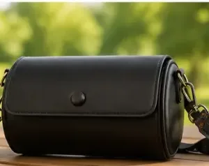 Women's PU Leather Sling Bag – Stylish Crossbody Shoulder Bag for Daily Use, Travel & Casual Wear ( black, OS )