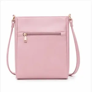 Women's Printed PU Leather Sling Bag | Stylish Crossbody Shoulder Bag for Daily Use ( pink, OS )