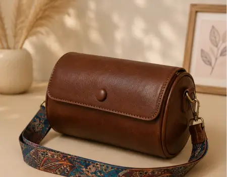 nRoNrTq0VWAYHcRFYVR8CBtEdbYGiMDv8DinUc21.webp Women's PU Leather Sling Bag – Stylish Crossbody Shoulder Bag for Daily Use, Travel & Casual Wear ( brown, OS )