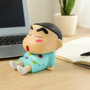 Cartoon Figurine Mobile Phone Stand – Cute Character Desk Holder for Smartphone, Table & Office Use ( multicolor, OS )