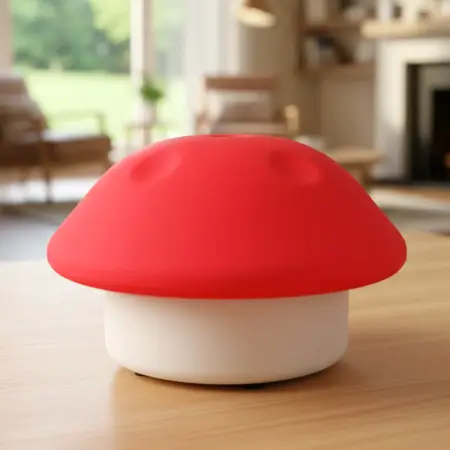 uqOOEVnUrFB9iwg3hTUmprrYLGztUHlZ5lLUlfOq.webp Mushroom Shaped LED Night Light – Soft Glow Decorative Lamp for Bedroom, Kids Room & Bedside ( red, OS )