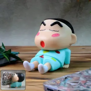 Cartoon Figurine Mobile Phone Stand – Cute Character Desk Holder for Smartphone, Table & Office Use ( multicolor, OS )