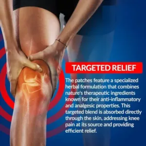 Knee Pain Relief Patches - Natural Herbal Knee Patch for Pain & Inflammation - Breathable, Long-Lasting, Comfortable, Non-Allergic - 10 Patches ( green, Standard )